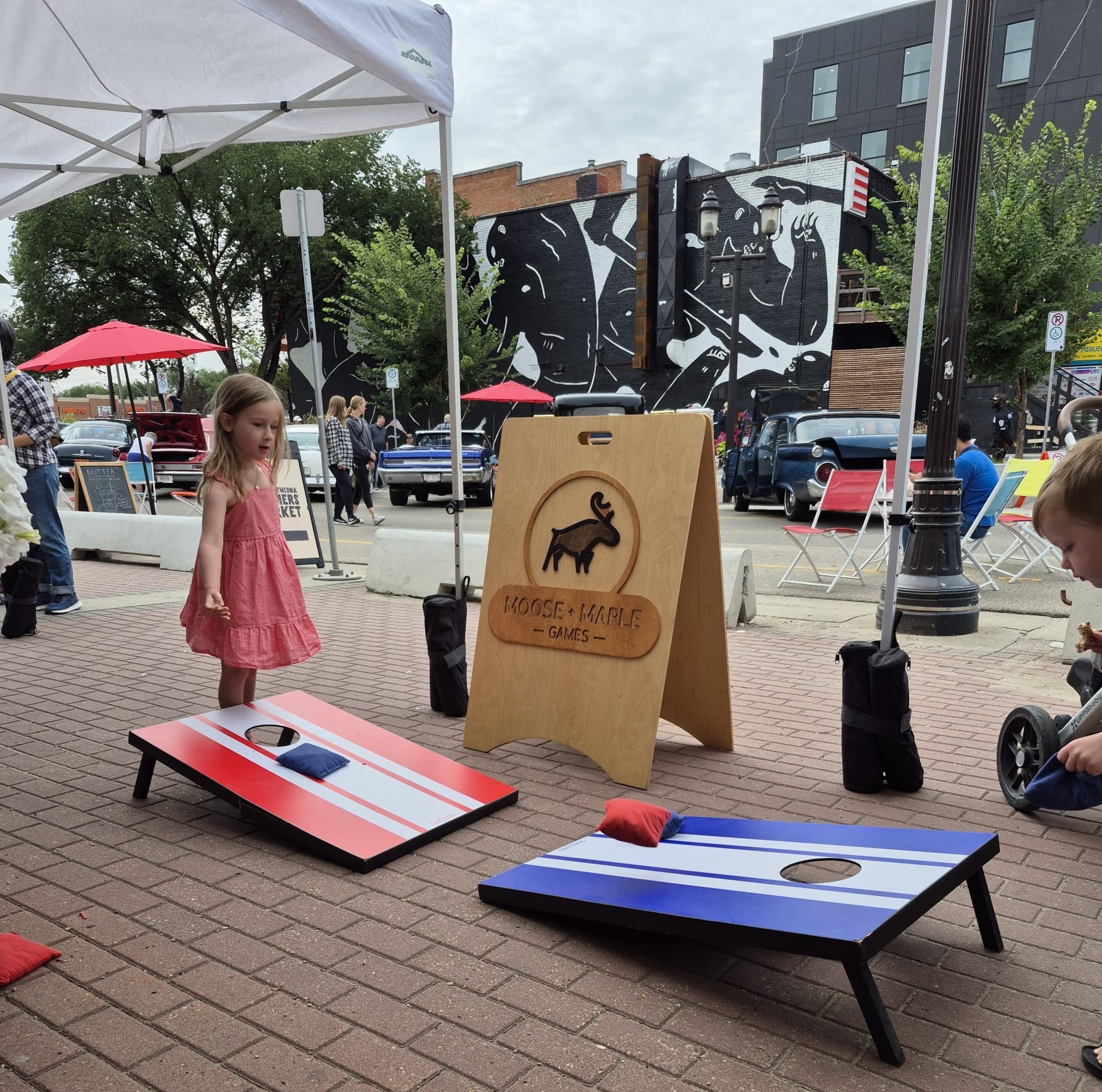 Fun And Games At The Market